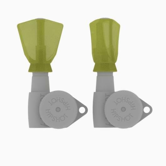 MINHTOANBV Set of (6) D04 Tulip Plastic Guitar Tuner Buttons, Pearl 6B1T-P