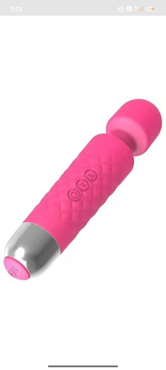 VYNEX Professional Cordless Electric Body Massager for Pain Relief | Handheld Personal Full Body Massaging Device | Ergonomic Grip | Multiple Speed Modes | Home, Travel & Gym Use 3