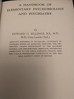 Handbook of Elementary Psychobiology and Psychiatry B002DYPBZU Book Cover