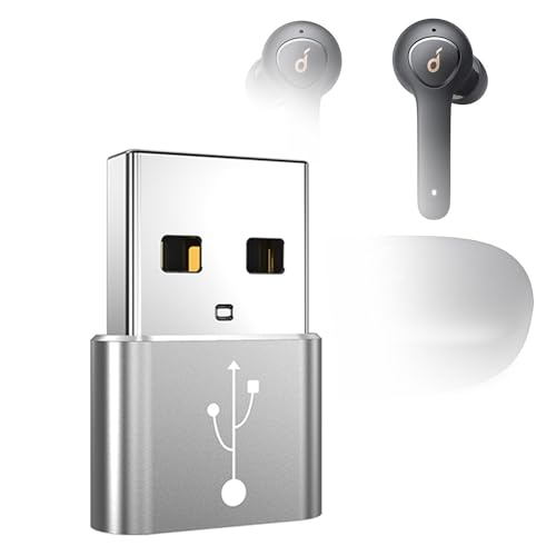 BoxWave�A�_�v�^�[ Soundcore Life P2�Ή� - USB-A - C PortChanger (5�p�b�N) Type-C OTG �ϊ��[�d�f�[�^�A�_�v�^�[ - ���^���b�N�V���o�[