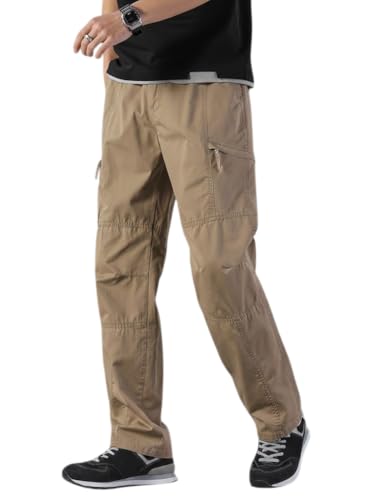 Men’s Cargo Pants | Casual Cotton Cargo Trousers for Men | Regula...