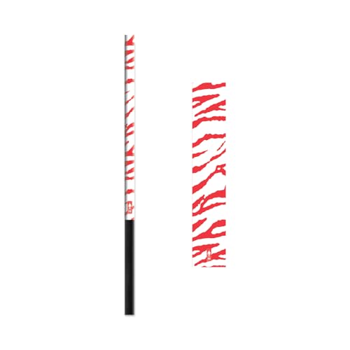 Arrow Wrap Bohning Tigre Blanc et Rouge standard pour flèches de chasse et tir