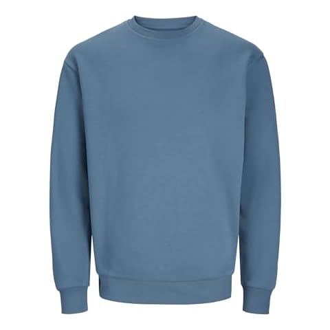 JACK & JONES Blue Jjebradley Crew Sweatshirt Cover