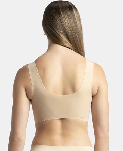 Image of Jockey 1839 Lounge Bra | Wirefree | Padded | Full Coverage | 360 Degree Stretch and Removable Pads | Microfiber Nylon Fabric