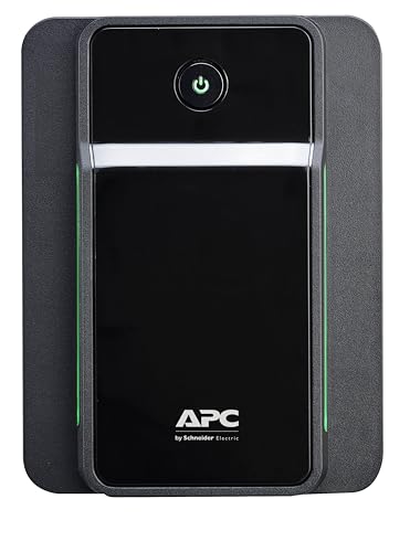 APC Back UPS BX – BX950MI-GR - unterbrechungsfreie Stromversorgung 950 VA mit Schuko Ausgängen, Batteriesicherung & Überspannungsschutz, Backup-Batterie mit AVR, Datensicherungsfunktion