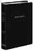 The Holy Bible: King James Version, Black Bonded Leather, Wide Margin Bible