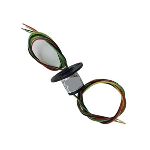 Bague collectrice anti-enroulement de câble 12.5mm rotation 360 degrés 2 circuits