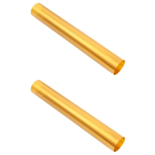 Gatuida 2pièces Filtre De Gel Transparent pour Éclairage Film De Couleur pour Photo Et Gélatine à Effet De Lumière Jaune pour Studio Et Événements
