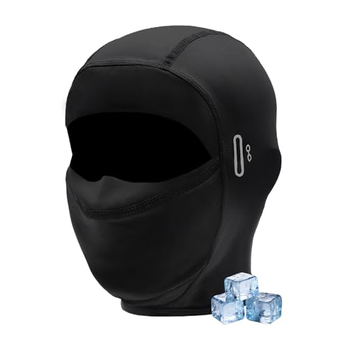 HENGBIRD Máscara de pasamontañas Unisex Material Transpirable y Protección UV, Ideal para Moto Bicicleta y Actividades al Aire Libre, Cagoule Moto de Verano, Balaclava Refrescante