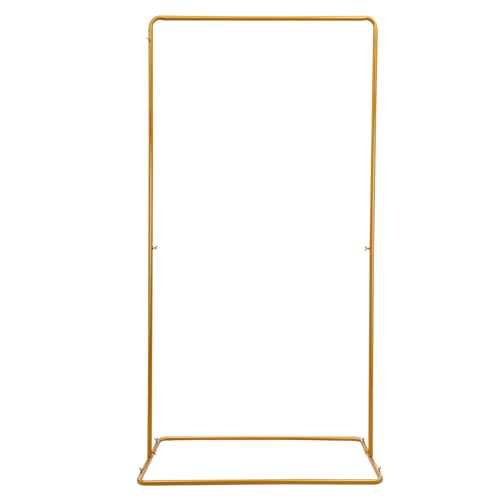 Arco de boda rectangular con estructura metálica estable para globos y fondos 2