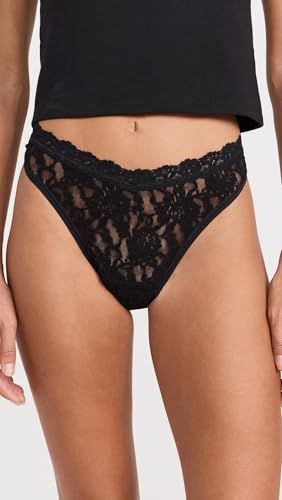 hanky panky Women's Signature Lace High Cut Thong2