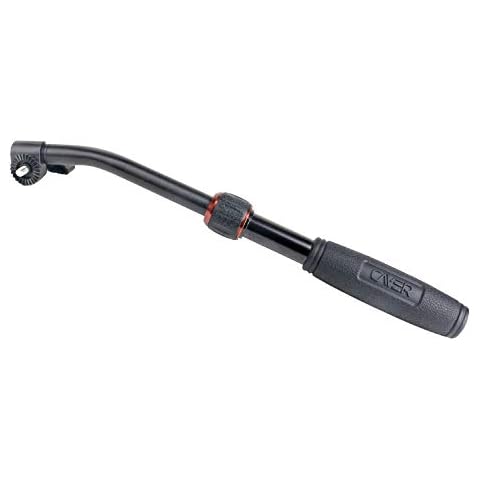 Cayer PB02 Pan Bar Handle for H4 Fluid Head Video Heads,2 Sections Handle Cover