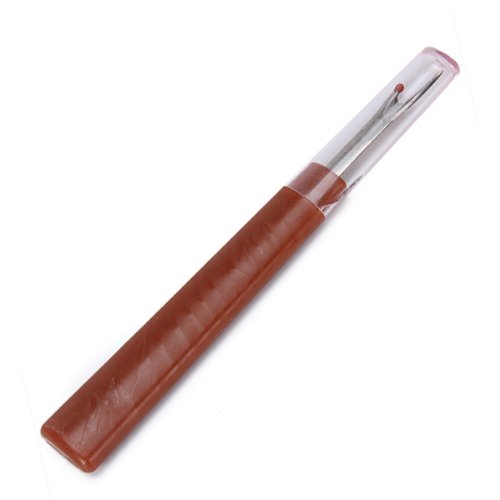 Imported Brown Seam Ripper w/Plastic Handle