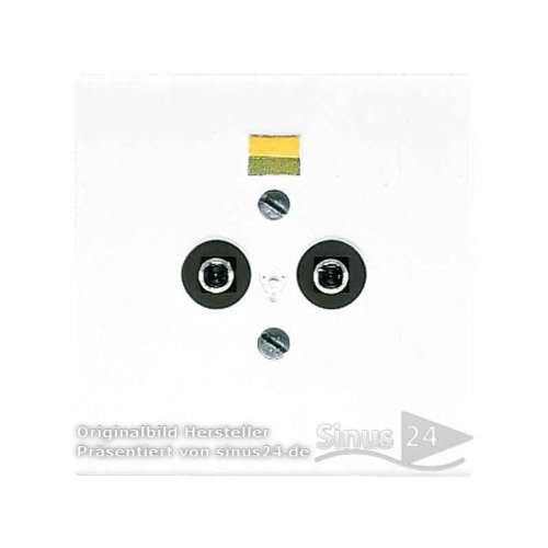 Preisvergleich Produktbild Jung LS965-2WW Potentialausgleich-Steckdose