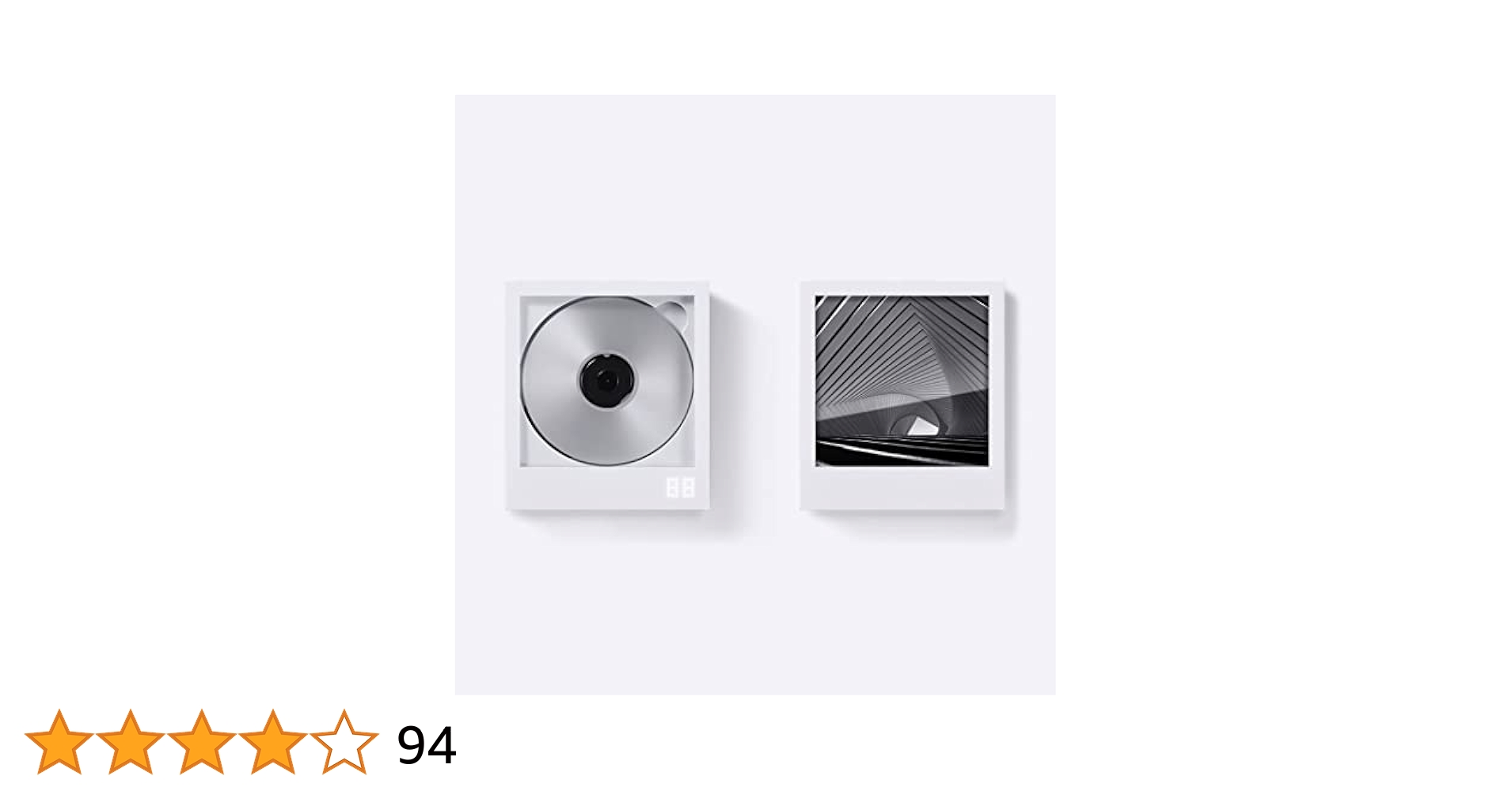 ポータブルプレーヤー Instant Disk Audio-CP1 White Instant Disk Audio CP1 White CD Player | km5 – km5