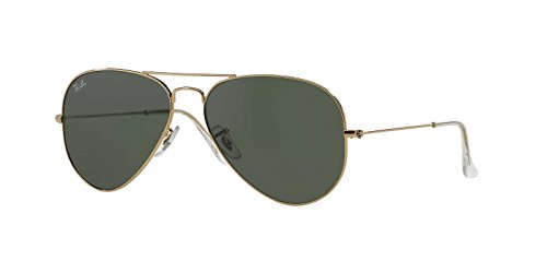 Image of Ray-Ban Men's RB3025 Aviator Metal Aviator Sunglasses