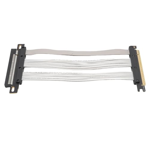 RASTKY Cable Elevador PCIe 5.0 16X4090 GPU - Tarjeta Gráfica de Alta Velocidad 128 GB/sn 5 Cable de Extensión Visualización Vertical en Juegos y Sistemas Compactos (30 centimetros) - imagen 3
