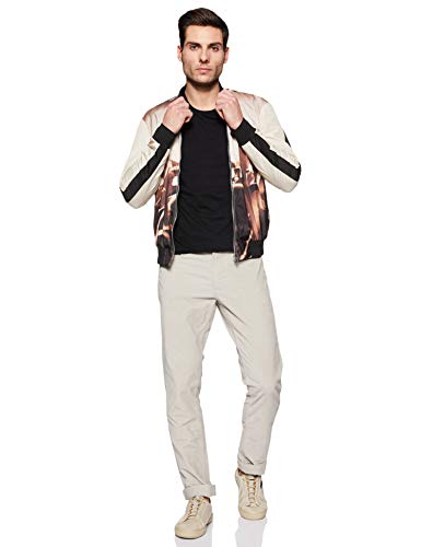 Image of Indian Terrain Mens 5 Pocket Slub Trousers