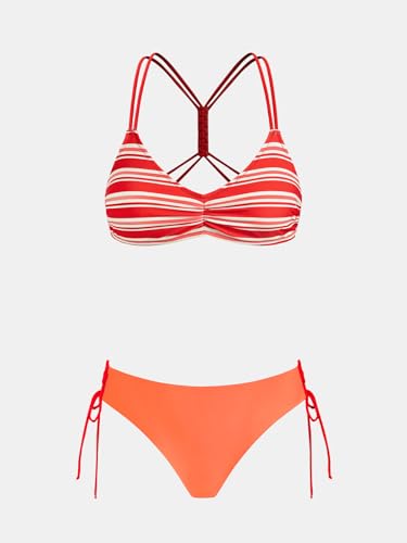 Image of CUPSHE Women's 2 Piece Bikini Set Back Braided Straps with Reversible Bottom
