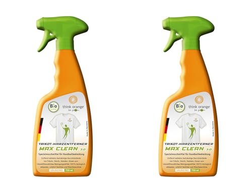 2 x 750ml Harzentferner Spezialwaschmittel Trikots MAX CLEAN 3.0
