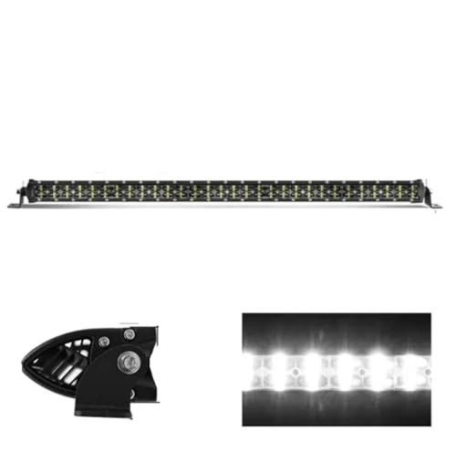 Phare LED 12V/24V à technologie 6D Slim pour une vision longue distance