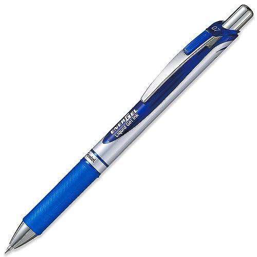 Bolígrafo Pentel EnerGel XM BL77 Gel Azul 0.7mm Pack 12 miniatura 3