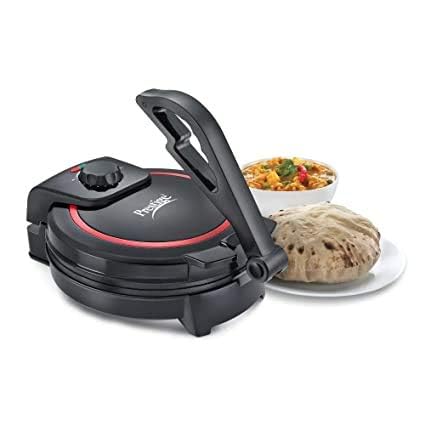 Steel Roti Maker chapati Maker roti Maker Machine for Making Roti/Chapati/Parathas - Stainless Steel, Black