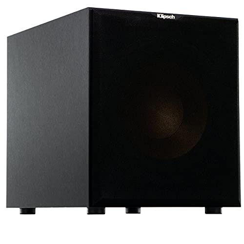 Klipsch R-12SW Powerful Deep Bass Front Firing 12 Inch Copper-Spun Driver 400W Digital Power Subwoofer 14 Inch X 18.5 Inch X 16 Inch thumb #2