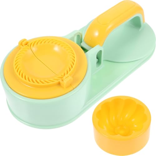 IDEANATEGRATE Molde Desmontable para Hacer Empanadillas Prensador de Masa Manual de Plástico Ligero Mango Ergonómico para Cocina Casera