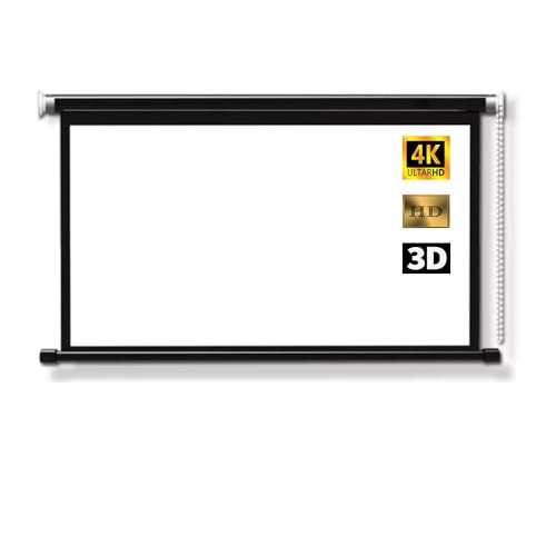 Pantalla de proyección manual 60 pulgadas 16:9 miniatura 2