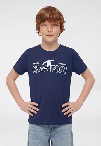 T-Shirt Champion garçon BS561 col rond en maille légère