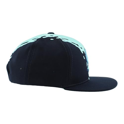 Image of ZHATS NHL Unisex-Adult NHL Officially Licensed Adjustable Snapback Hat Flat Bill Z11 Retro Paintbrush