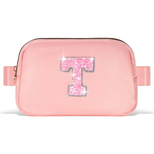 Image of Uygafly Gift for Teen Girls Kids Daughter Her - Birthday Gifts for 3 4 5 6 7 8 9 10 11 12 13 Year Old Girls,Fanny Pack Crossbody Bag Purse Belt Bag Cute Trendy Stuff | Peach,T