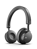 Jays a-Seven - Auriculares inalámbricos con micrófono Integrado (Bluetooth, Qualcomm aptX, batería de 25 h), Color Negro