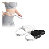 2 Pcs Body Measuring Tape, 60In Retractable Measuring Tape for Body Measurements with Pin Lock & Push Button, Sewing Supplies for Weight Loss Tracking, Tailoring, Sewing, and DIY Projects