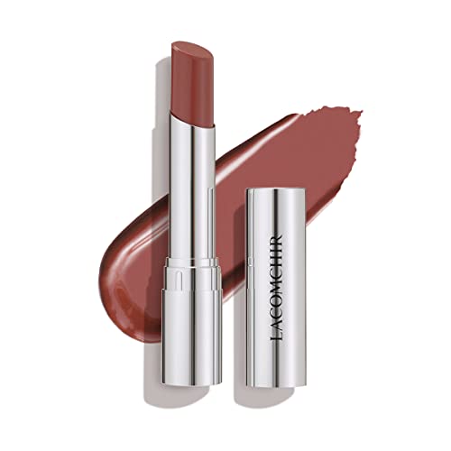 Lacomchir Moisturizing Shine Lipstick Creamy Finish Hydrating High Pigment Lip Makeup With Rose Oil Cruelty Free Oil Free Gluten Free -02 #TOP3