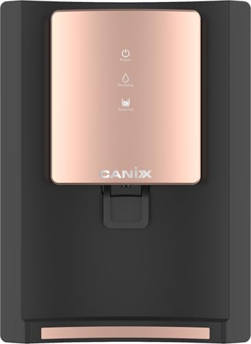 Image of CLAREZA CLAREX RO Water Purifier | ISO Certified | 2000 TDS | Zinc Copper Alkaline | 9 Liter Storage | RO + UV + Zinc + Copper + Alkaline + TDS Control | Best For Home and Office (Rose Gold)