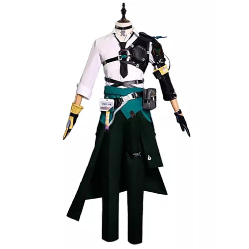 Amazon.co.jp: 浅羽悠真 コスプレ 衣装 戦闘服 小物付き ウイッグ付き