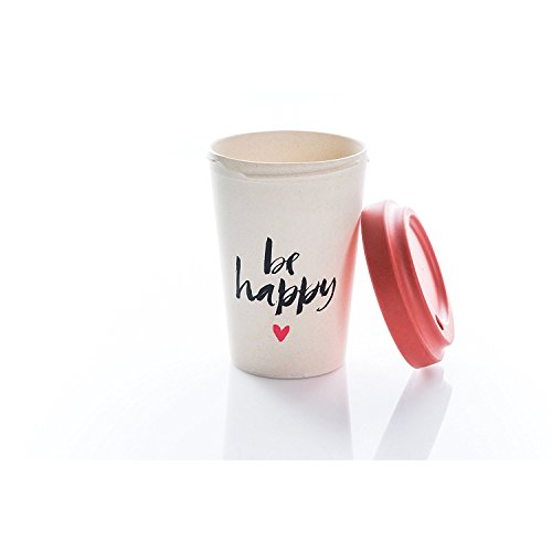Becher BambooCUP - Happy Calligraphy