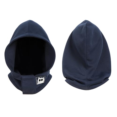 DAZCOS Anime Scarf Hood Neck Warmer Hooded Button Collar Hat Cosplay Costume Accessories for Party Halloween2