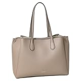 [ペレンネ] 20126 トートバッグ a4 A4サイズ対応 あおり 3層構造 ファスナー開閉 レディース グレージュ