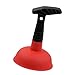 Sink Drain Plunger Suction Plunger, Household Kitchen Drain Plunger for Shower Kitchen Sink Bathtub Toilet, Red
