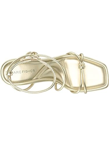 Marc Fisher LTD Womens Chiara Leather Metallic Heels3