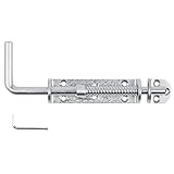 National Hardware N109-212 V1142 Spring Loaded Heavy Duty Sliding Bolt Zinc