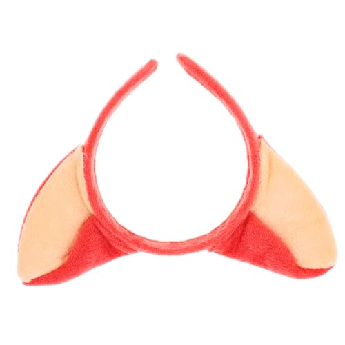 PATKAW Diadema de con orejas precioso aro de pelo disfraces de cosplay diadema con orejas de animales - Accesorio fiesta animal sombreros de oreja diadema de fiesta tela Brown