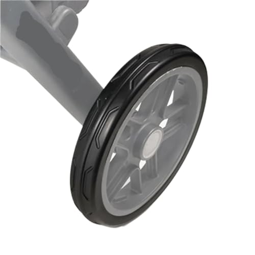 Buggy Wheel Tire Compatible with Uppababy Vista V1 V2 Pushchair Front Or Rear Tyre Cover PU Tubeless Direct Baby Replace StrollerAccessories(1back tyre-Vista N)