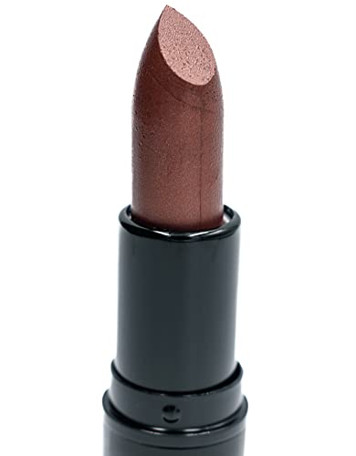 Image of Pure Ziva Frosted Brown Burgundy Red Pearl Pearlescent Moisturizing Lip Cream Lipstick Color Paraben, Lanolin & Cruelty Free, No Animal Testing