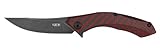Zero Tolerance ZT Knives Limited Run 0460RDBW Red Carbon Fiber/20CV Steel/Black Titanium Knife