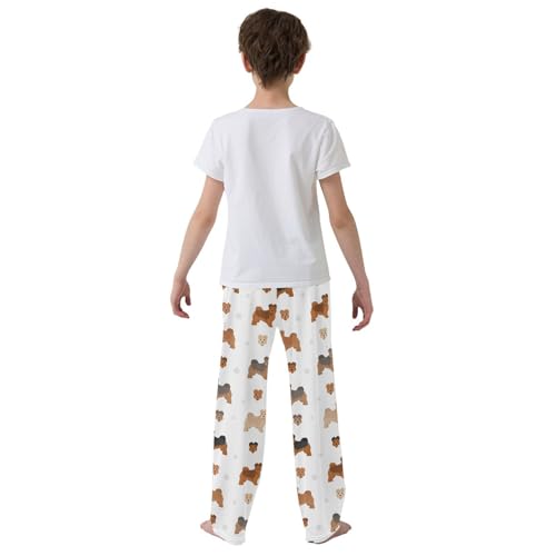 Boys' Pants Dogs Cute Long Bottoms Jogger Pants Elastic Waist Trousers with Pockets S-XL3