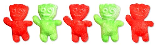 iscream Sour Patch Kids Christmas Package 18" x 12" Pillow Set with Mini SPK Candy Pillows